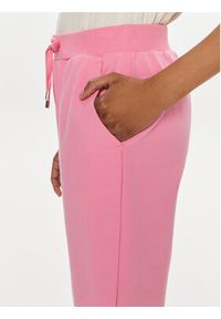 Liu Jo Sport Spodnie dresowe TA4172 FS090 Różowy Regular Fit. Kolor: różowy. Materiał: bawełna