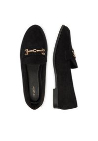 DeeZee Loafersy HXG2106-27 Czarny. Kolor: czarny. Materiał: materiał