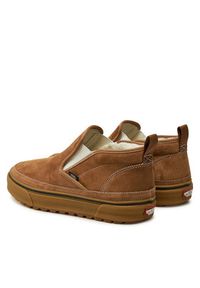 Vans Sneakersy Mid Slip Mte 1 VN0A5KQS4271 Brązowy. Kolor: brązowy. Materiał: zamsz, skóra #5