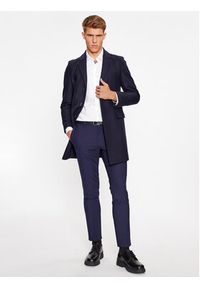 Hugo Koszula Koey 50500210 Biały Slim Fit. Kolor: biały. Materiał: bawełna #4