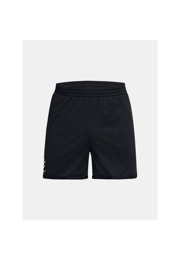 Spodenki koszykarskie męskie Under Armour Curry Splash Short. Kolor: czarny. Długość: krótkie. Sezon: lato