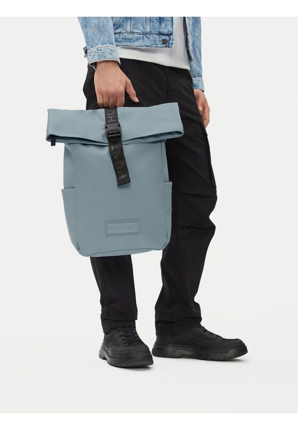 Hunter Plecak HTR-P-001-07 Niebieski. Kolor: niebieski. Materiał: materiał