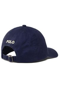 Polo Ralph Lauren Czapka z daszkiem Clsc Cap 323552489004 Granatowy. Kolor: niebieski. Materiał: materiał