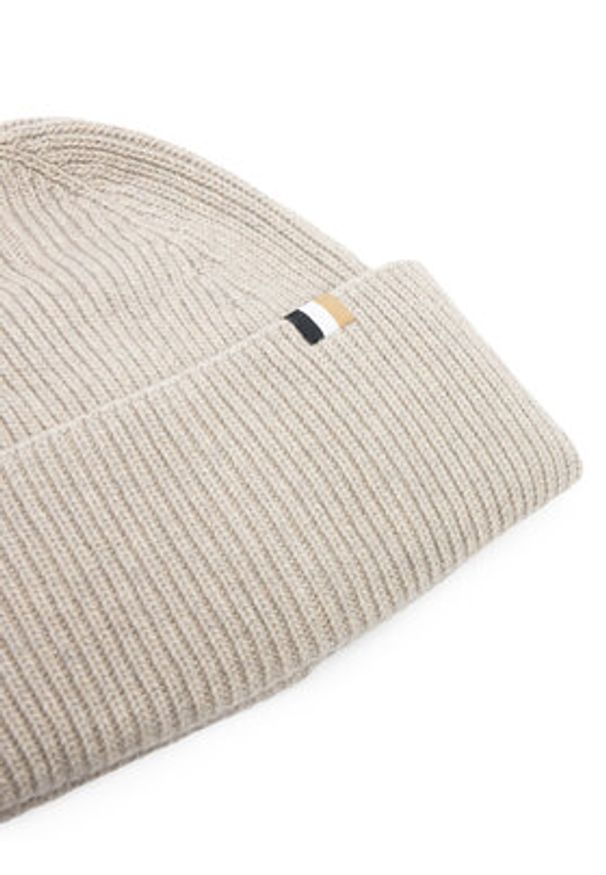 BOSS - Boss Czapka Laura 50497808 Szary. Kolor: szary. Materiał: poliamid, nylon