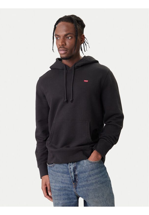 Levi's® Bluza New Original 34581-0001 Czarny Regular Fit. Kolor: czarny. Materiał: bawełna