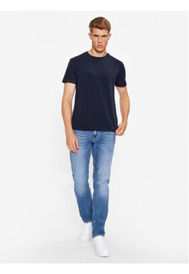 TOMMY HILFIGER - Tommy Hilfiger Komplet 2 t-shirtów UM0UM02762 Granatowy Regular Fit. Kolor: niebieski. Materiał: bawełna