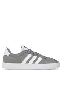 Adidas - adidas Sneakersy Vl Court 3.0 ID6276 Szary. Kolor: szary. Materiał: zamsz, skóra