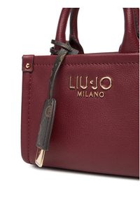 Liu Jo Torebka Esc XS Tote AF5102 E0058 Bordowy. Kolor: czerwony. Materiał: skórzane #5