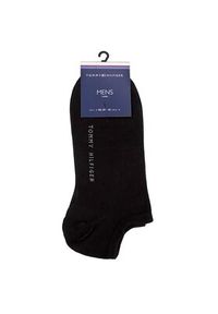 TOMMY HILFIGER - Tommy Hilfiger Zestaw 2 par niskich skarpet męskich 342023001 Czarny. Kolor: czarny. Materiał: materiał