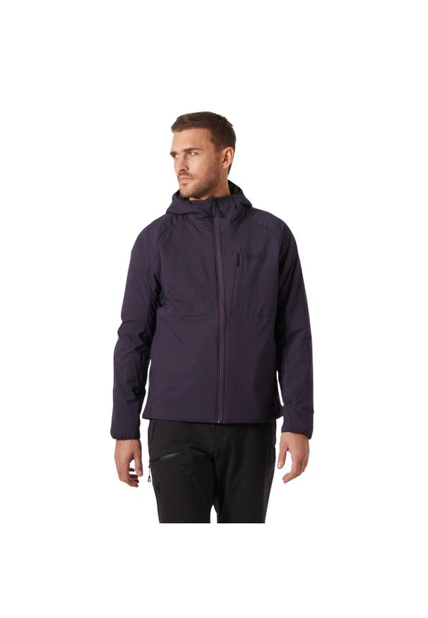 Kurtka turystyczna Helly Hansen Odin Stretch Insulat 2.0. Kolor: fioletowy. Sport: turystyka piesza