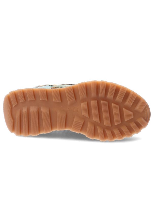 Sneakersy damskie Artiker, skóra ekologiczna i materiał tekstylny siateczkowa struktura wiązanie klasyczne, niebieskie, 58C1289. Kolor: niebieski. Materiał: materiał, skóra ekologiczna. Styl: klasyczny