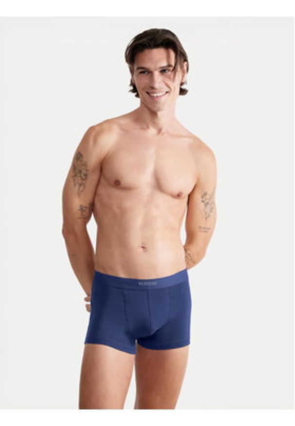 Sloggi Komplet bokserek 10222379 Niebieski. Kolor: niebieski. Materiał: bawełna