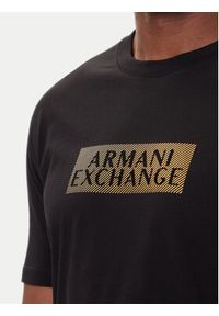 Armani Exchange T-Shirt XM001911 AF10356 MC237 Czarny Regular Fit. Kolor: czarny. Materiał: bawełna #4