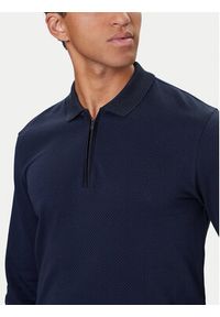 BOSS Polo H-Peduzzi 06 50549583 Granatowy Regular Fit. Typ kołnierza: polo. Kolor: niebieski. Materiał: bawełna #4