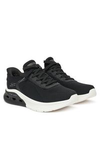 skechers - Skechers Sneakersy Bobs Arc Waves 2.0- 118317/BLK Czarny. Kolor: czarny. Materiał: materiał