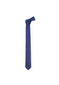 Wittchen - Krawat. Kolor: niebieski, wielokolorowy, czarny. Materiał: jedwab. Wzór: paski #2