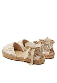 Manebi Espadryle Yucatan Flat Valenciana Espadrilles G 0.3 P0 Beżowy. Kolor: beżowy. Materiał: materiał