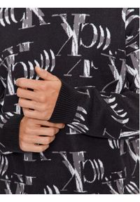 Calvin Klein Jeans Sweter J30J324788 Czarny Relaxed Fit. Kolor: czarny. Materiał: bawełna #3