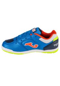 Joma - Buty halowe do piłki nożnej chłopięce, Top Flex Jr 24 TPJW IN. Kolor: niebieski