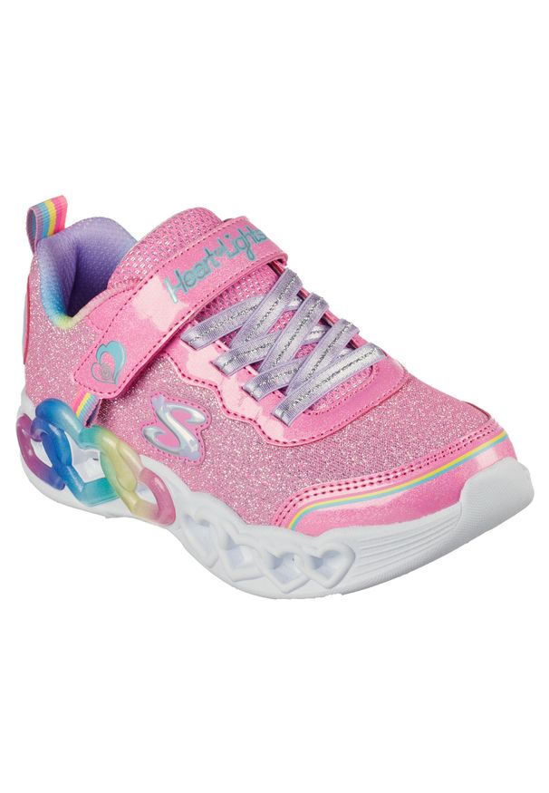 skechers - Tenisówki Skechers Model 303751l Kolor Rose. Kolor: różowy. Materiał: syntetyk, tkanina. Model: Skechers Sport. Sport: turystyka piesza