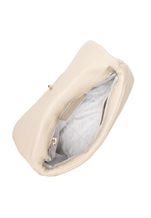 Patrizia Pepe Torebka CB0084/L006-B732 Beżowy. Kolor: beżowy. Materiał: skórzane