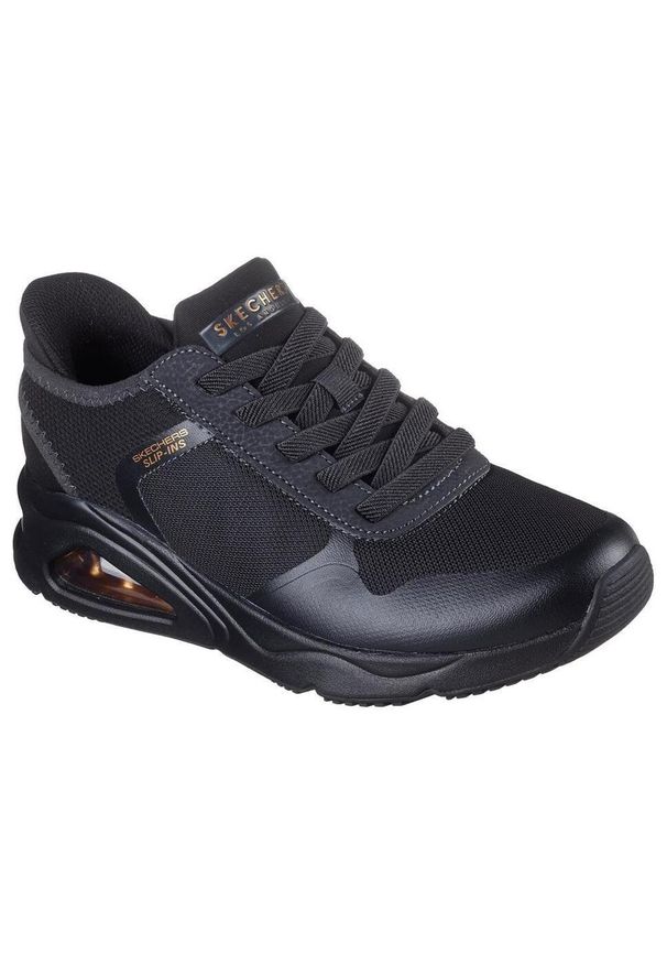 skechers - Buty damskie SKECHERS Uno Tres Air Easy Steppers. Okazja: na co dzień. Kolor: czarny