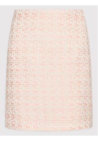 NA-KD Spódnica mini Tweed 1018-008589-0015-580 Różowy Regular Fit. Kolor: różowy. Materiał: syntetyk #4