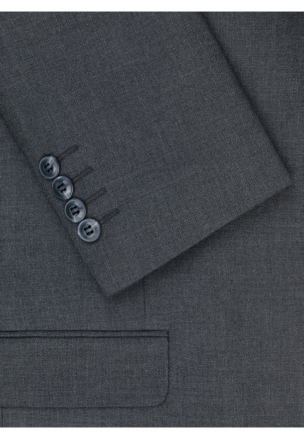 Pako Lorente - PAKO LORENTE – Szara jednorzędowa marynarka męska. Kolor: szary