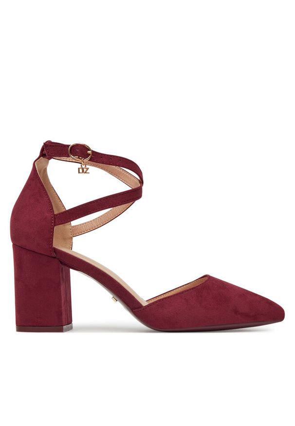 Czółenka DeeZee. Kolor: czerwony