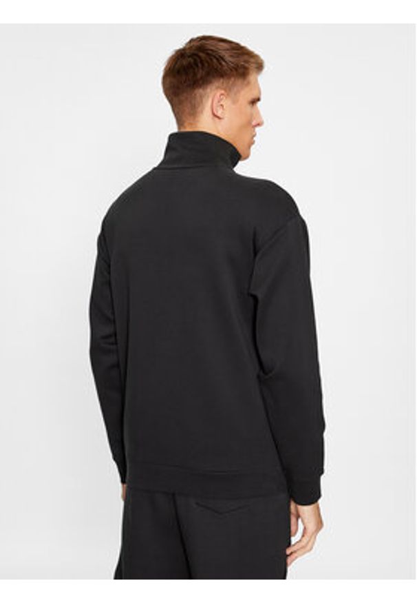 BOSS - Boss Bluza Selwyn 50499038 Czarny Relaxed Fit. Kolor: czarny. Materiał: bawełna