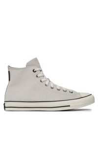 Converse Trampki Chuck Taylor All Star Hi A05697C Beżowy. Kolor: beżowy. Materiał: skóra