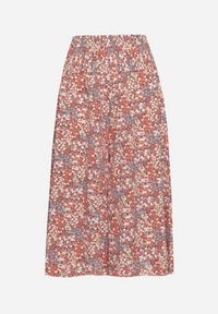 Born2be - Różowe Spodnie z Szerokimi Nogawkami Typu Kuloty z Wysokim Stanem i Gumką w Talii Vikiila. Stan: podwyższony. Kolor: różowy. Materiał: tkanina. Sezon: lato #7
