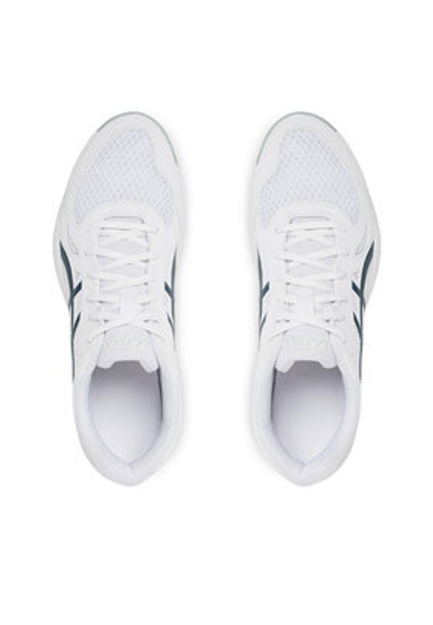 Asics Buty halowe Upcourt 6 1071A104 Biały. Kolor: biały. Materiał: materiał