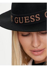 Guess Kapelusz AW5162 WOL03 Czarny. Kolor: czarny. Materiał: wełna, materiał