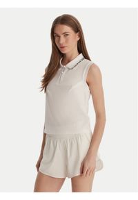 Guess Polo V6GP03 K2958 Biały Regular Fit. Typ kołnierza: polo. Kolor: biały. Materiał: bawełna #1