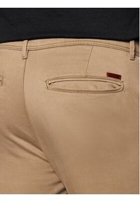 Jack & Jones Chinosy Marco Bowie 12150160 Beżowy Slim Fit. Kolor: beżowy. Materiał: bawełna #2