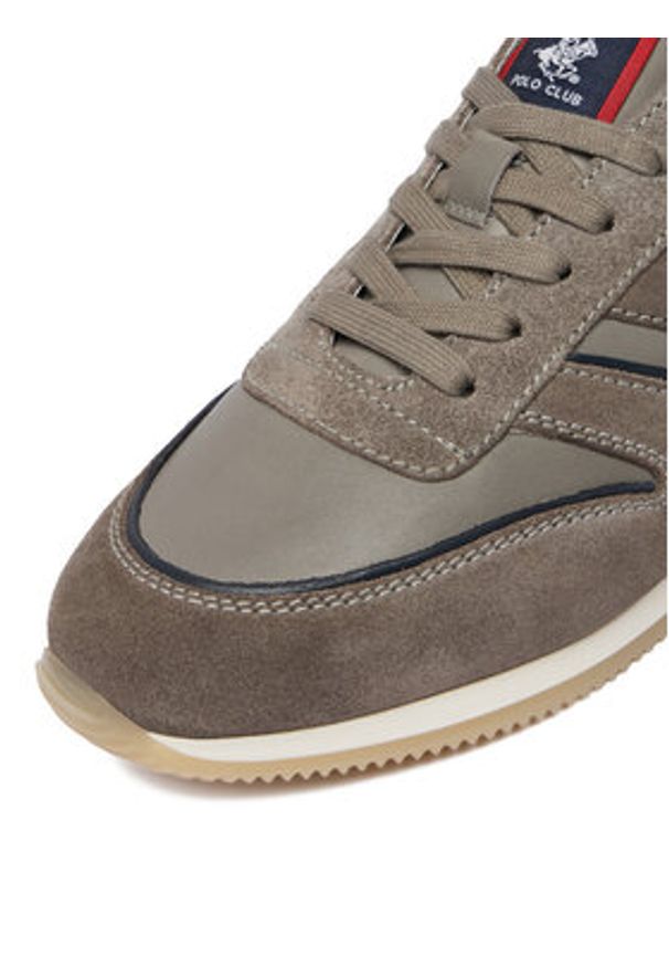 Beverly Hills Polo Club Sneakersy EO-SCOTT-12 MI08 Szary. Kolor: szary. Materiał: skóra