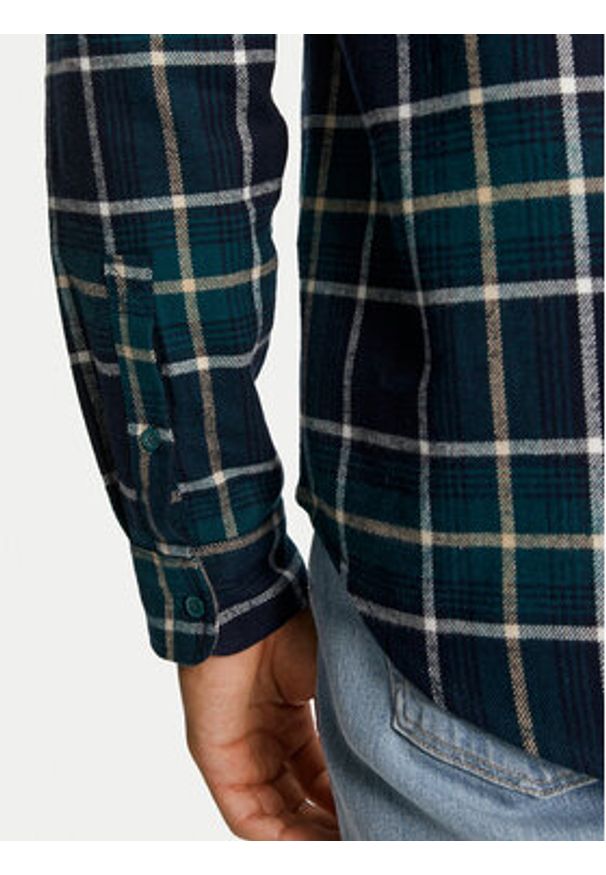 Tommy Jeans Koszula DM0DM19651 Zielony Regular Fit. Kolor: zielony. Materiał: bawełna