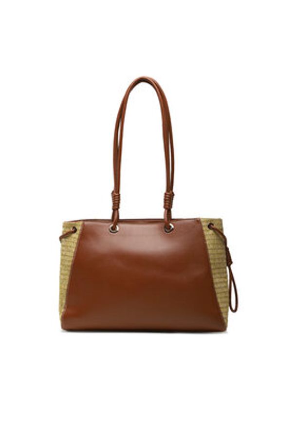 Monnari Torebka BAG1590-M17 Beżowy. Kolor: beżowy. Materiał: skórzane