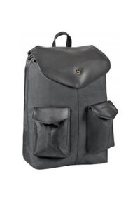 Wenger Mariejo 14 Plecak Damski - Elegancki Czarny Kwiatowy Design. Kolor: czarny. Materiał: poliester, nylon. Wzór: kwiaty. Styl: elegancki