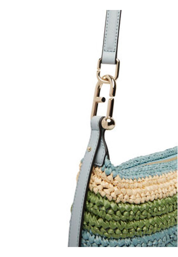 Furla Torebka Tonie Mini WE00899 BX4447 CN 4500S Niebieski jasny. Kolor: niebieski