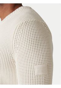 JOOP! Jeans Sweter Harono 30047662 Écru Modern Fit. Materiał: bawełna #3