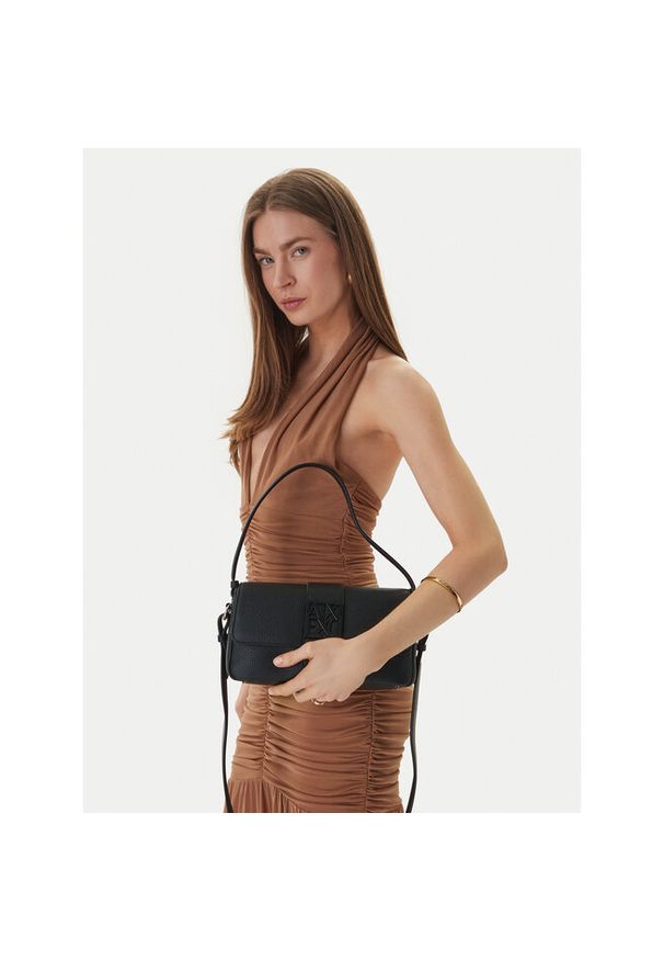 Torebka Armani Exchange. Kolor: czarny