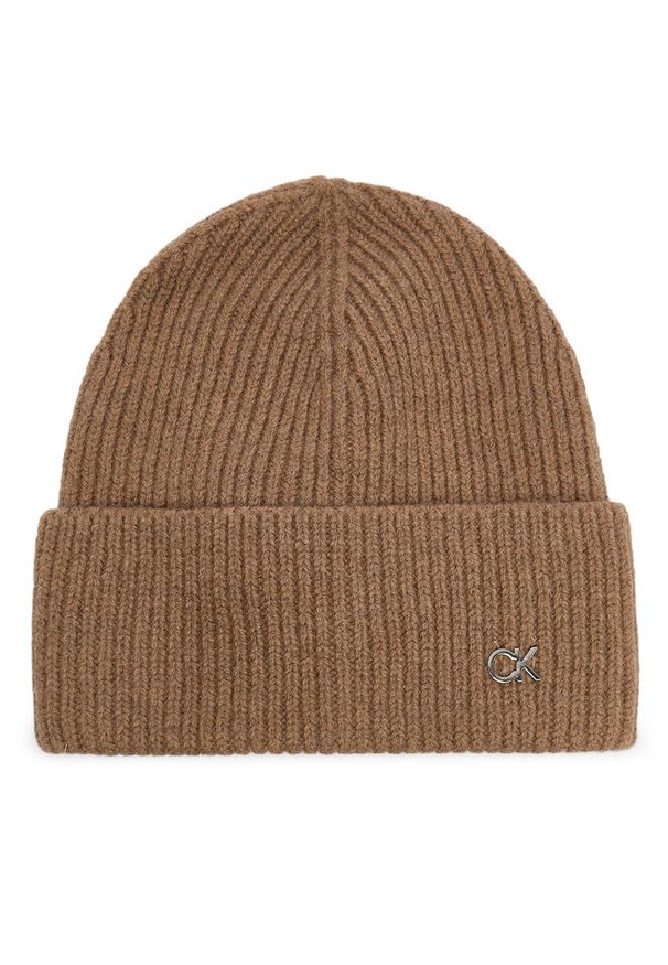 Czapka Calvin Klein. Kolor: beżowy