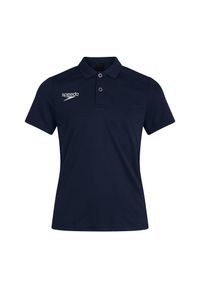 Koszulka T-Shirt damski Speedo Club Dry Polo. Typ kołnierza: polo. Kolor: niebieski
