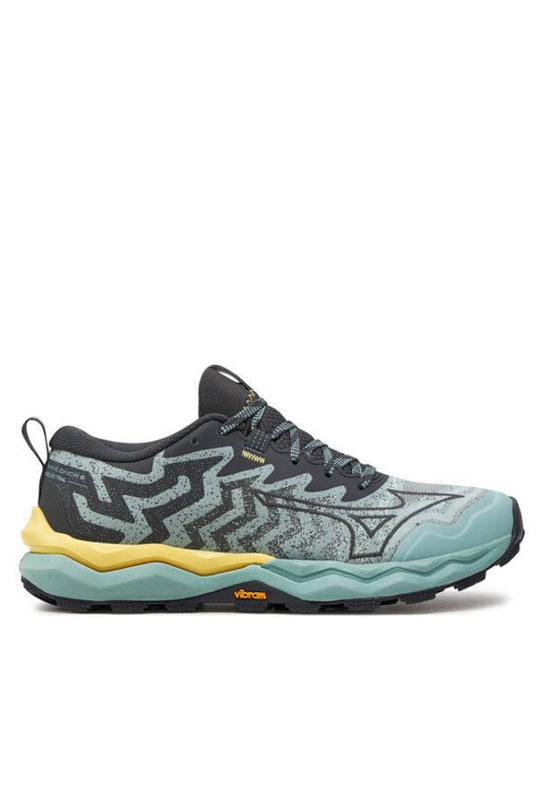 Mizuno Buty do biegania Wave Daichi 8 J1GK2471 Turkusowy. Kolor: turkusowy. Materiał: materiał. Model: Mizuno Wave
