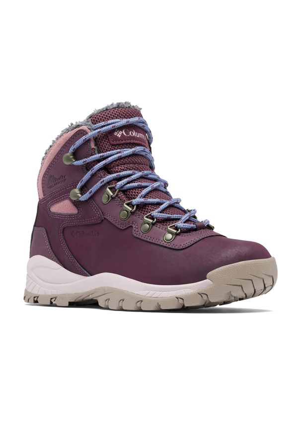 columbia - Buty trekkingowe damskie Columbia Newton Ridge Wp Oh II V2. Kolor: fioletowy. Styl: sportowy