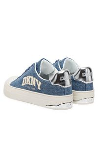 DKNY Trampki York K3566352 Granatowy. Kolor: niebieski. Materiał: materiał #6