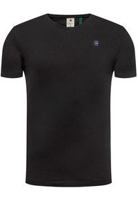 G-Star RAW - G-Star Raw T-Shirt Base-S D16412-336-6484 Czarny Regular Fit. Kolor: czarny. Materiał: bawełna #4