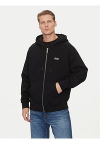 Hugo - HUGO Bluza Nardimez 50520017 Czarny Loose Fit. Kolor: czarny. Materiał: bawełna #1
